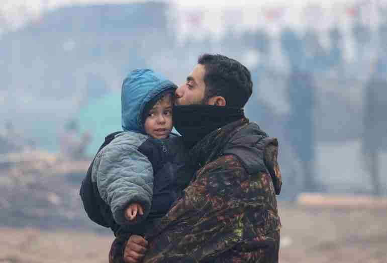 belarus poland migrants border trapped