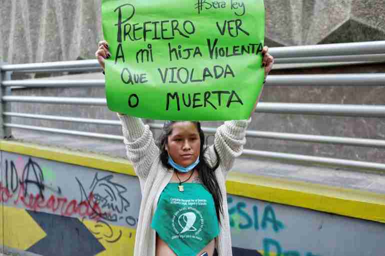 bolivia girl raped pregnant abortion church intervention
