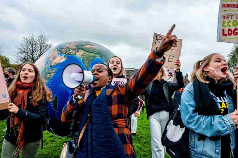 cop26 protest amsterdam