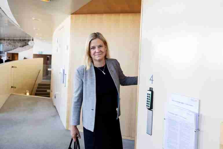 magdalena andersson sweden prime minister
