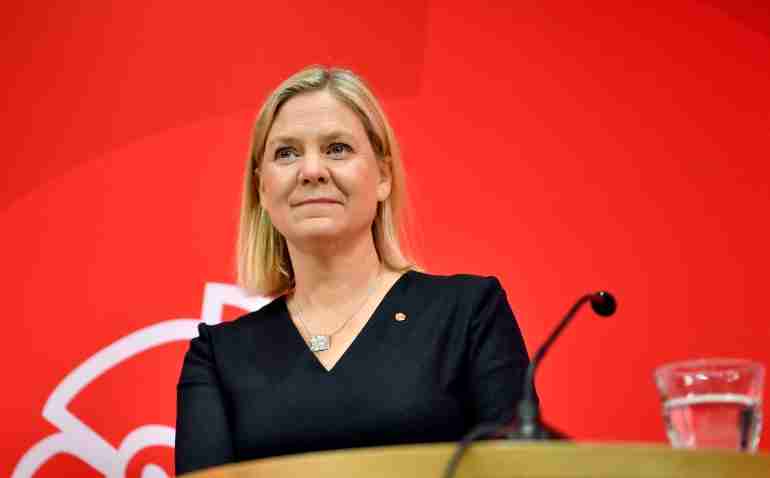 magdalena andersson sweden prime minister