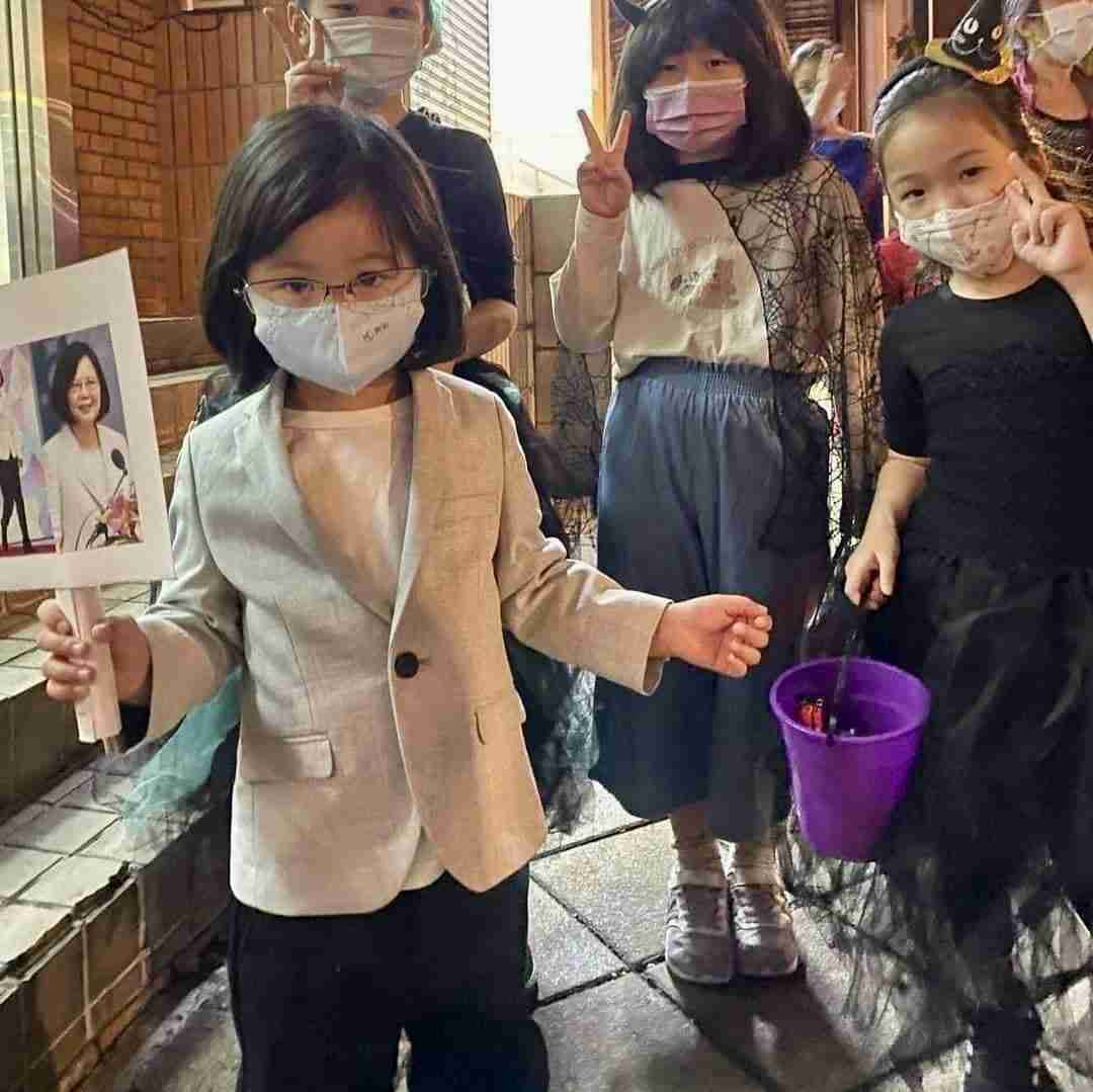 taiwan girl halloween tsai ing wen