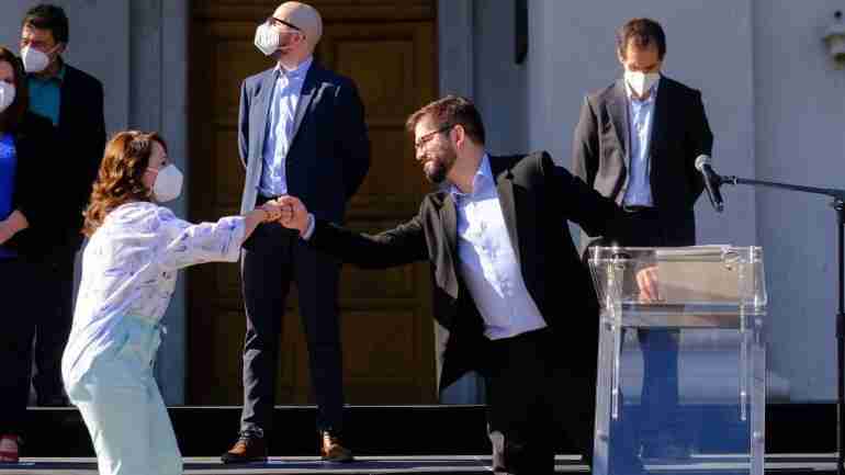 chile women majority cabinet gabriel boric