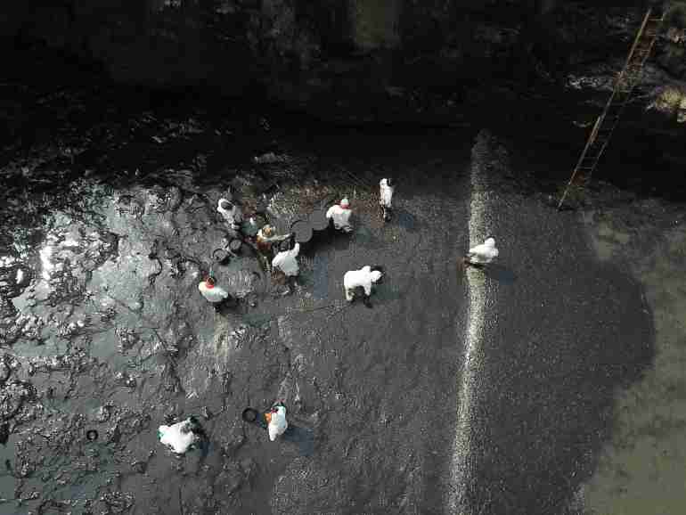  peru oil spill tonga volcanic eruption ecological disaster