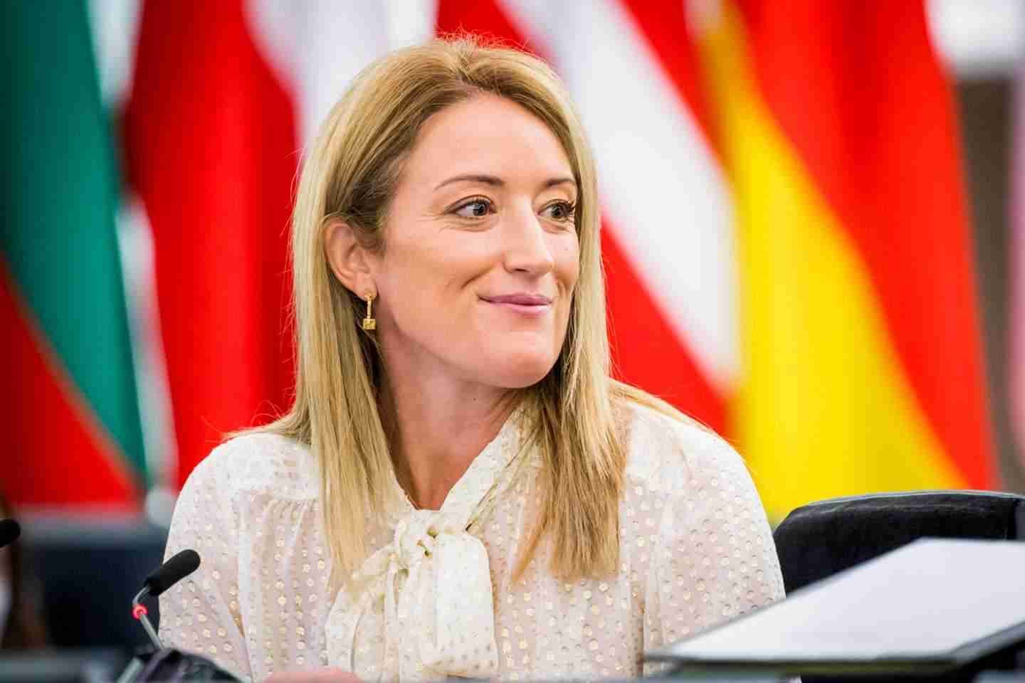 roberta metsola european parliament youngest president