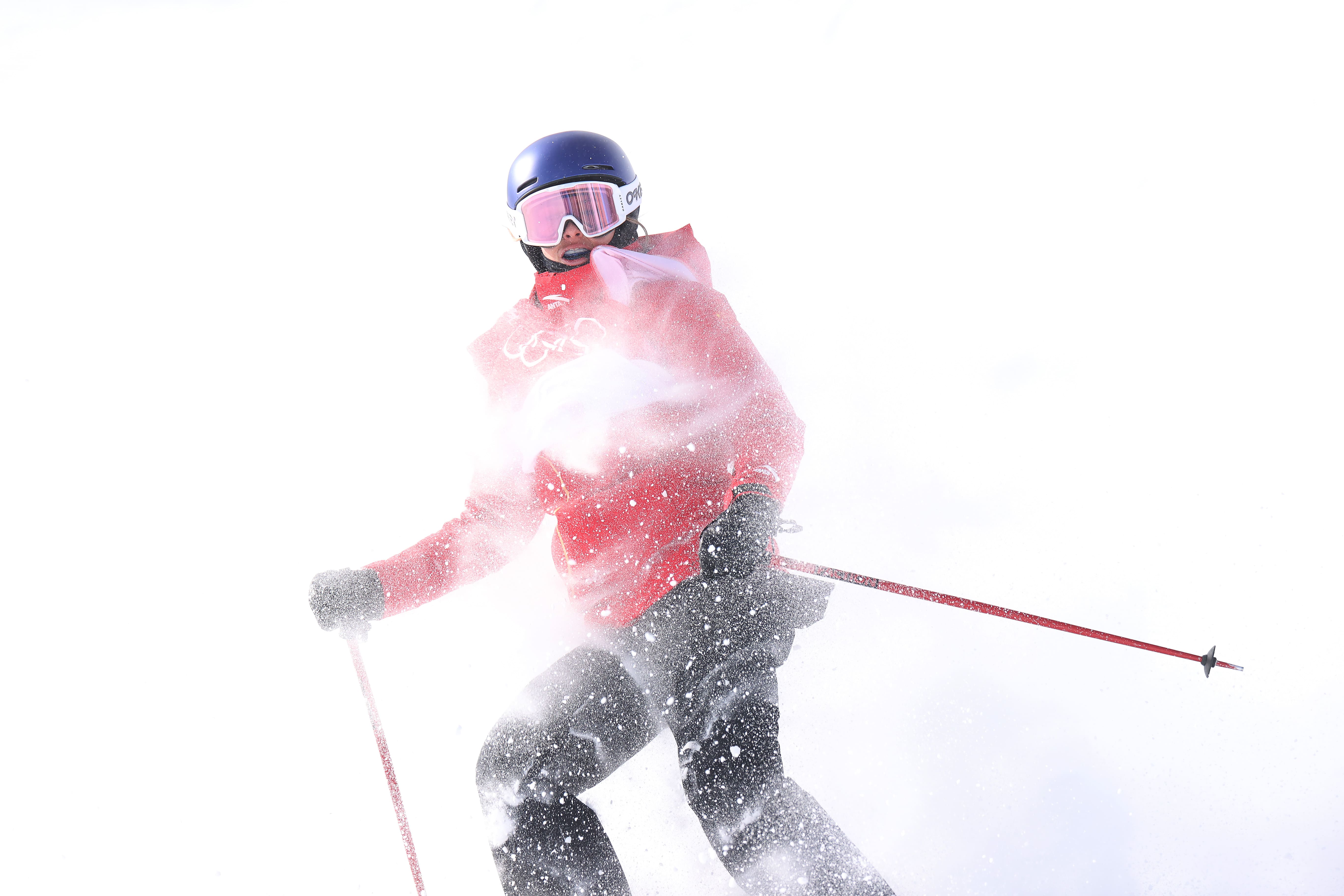 The US-Born freestyle skier, Eileen Gu, who competed for China, has made history