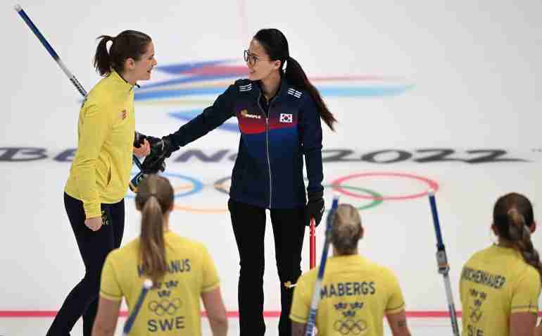south korea womens curling garlic girls abuse olympics