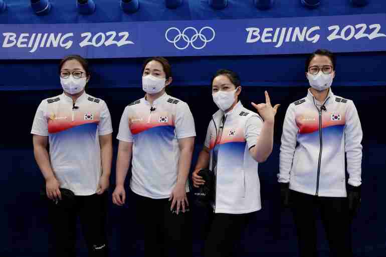 south korea womens curling garlic girls abuse olympics