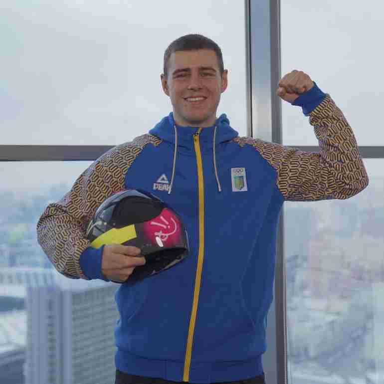 ukraine athlete vladyslav heraskevych no war protest olympics
