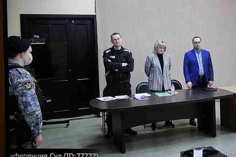 navalny sentence 9 years fraud russia