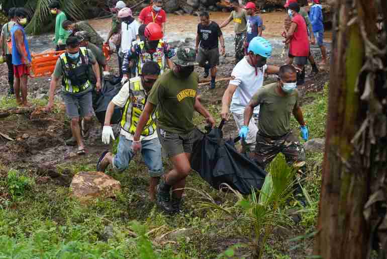 philippines typhoon megi agaton flood landslides