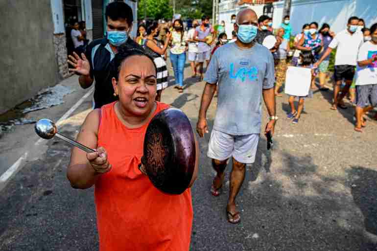 sri lanka economic crisis protest gotabaya rajapaksa