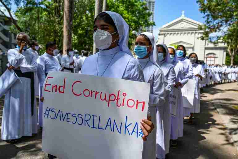 sri lanka economic crisis protest gotabaya rajapaksa