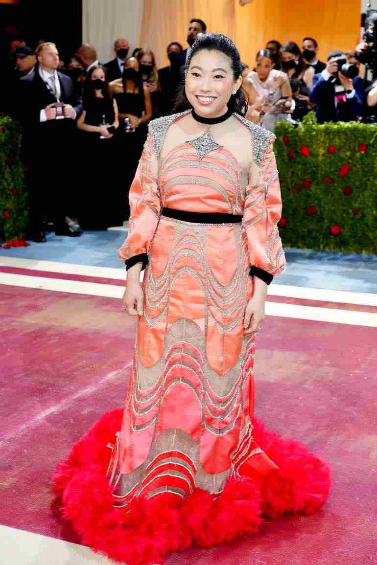 awkwafina met gala 2022 gilded