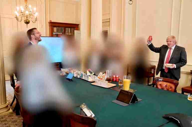 boris johnson partygate sue gray report lockdown