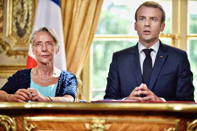 elisabeth borne france woman prime minister