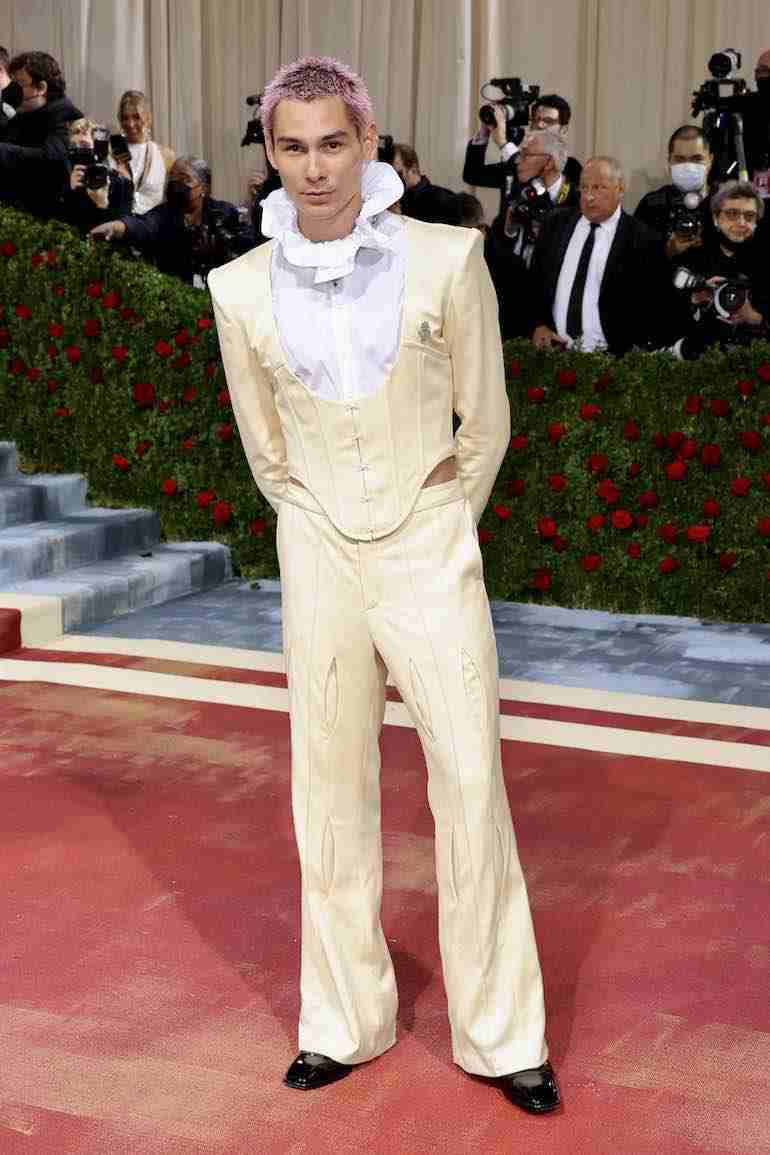 evan mock met gala 2022 gilded