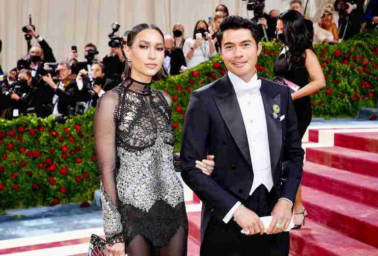 henry golding liv lo met gala 2022 gilded