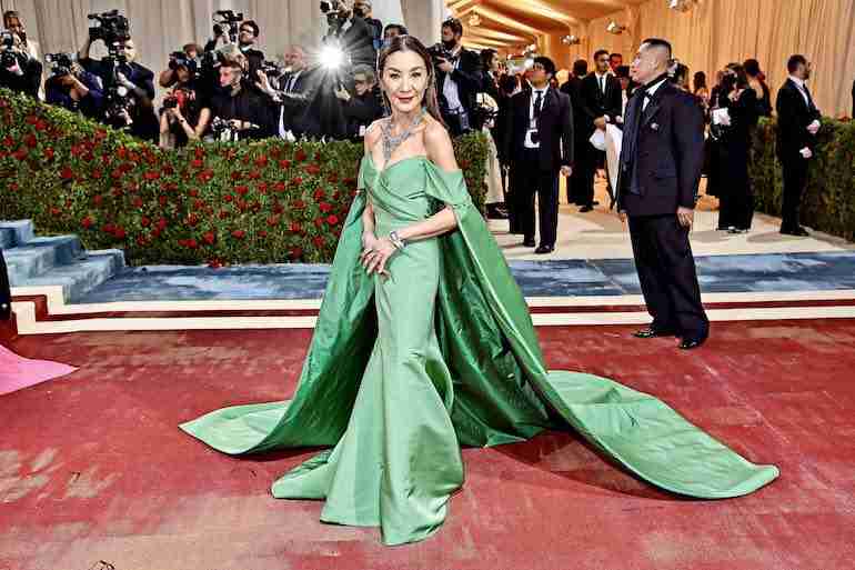 michelle yeoh met gala 2022 gilded