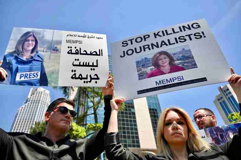 shireen abu akleh al jazeera israel killed