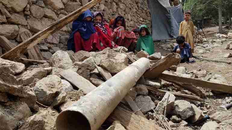 afghanistan earthquake khost paktika