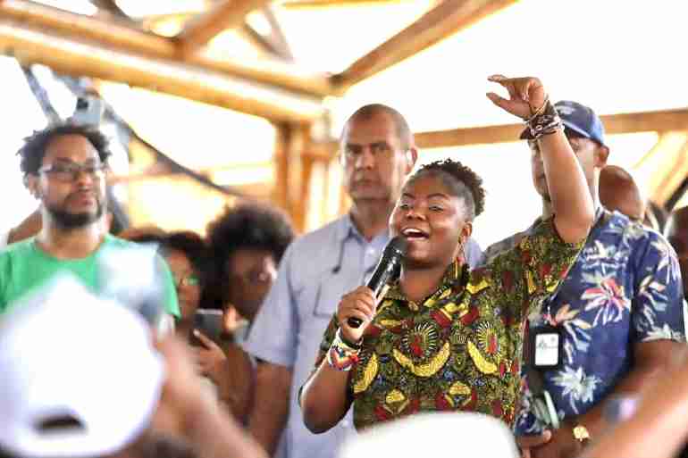 francia márquez colombia first black woman vice president