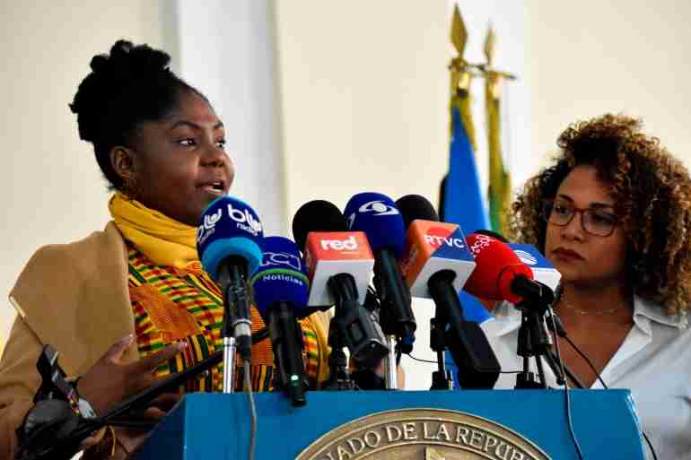 francia márquez colombia first black woman vice president