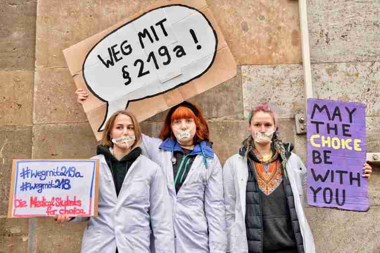 germany doctors abortion advertising ban abolished