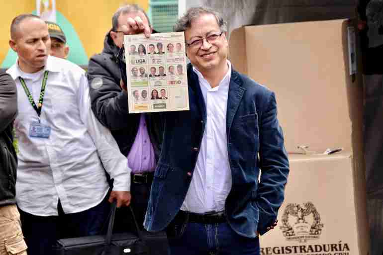 gustavo petro colombia first leftist president