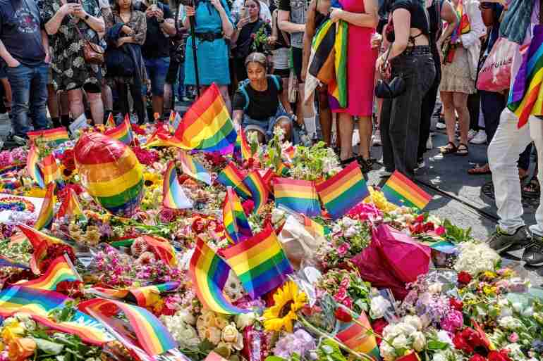 norway oslo shooting pride protest
