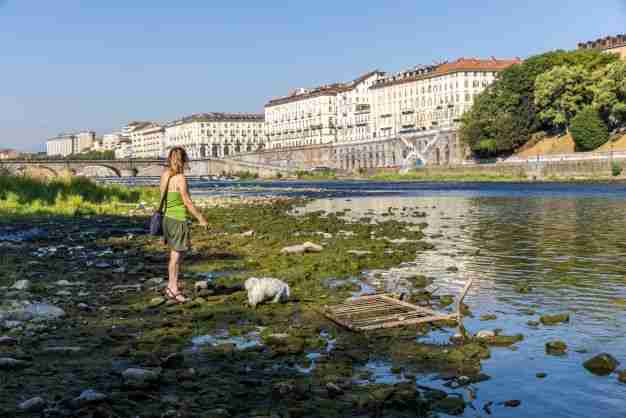 italy drought po river dry 70 years