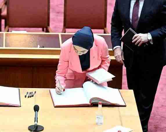fatima payman australia first hijabi senator