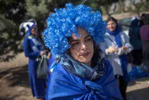 iran women soccer match first time domestic