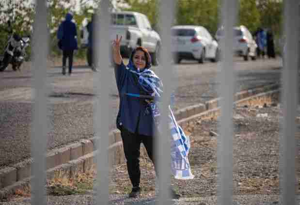 iran women soccer match first time domestic