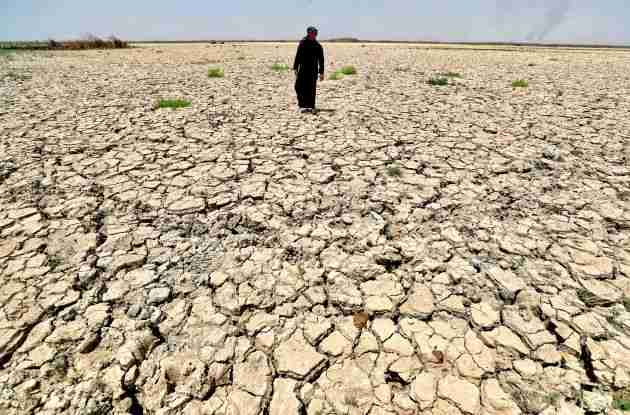 iraq drought garden of eden dry