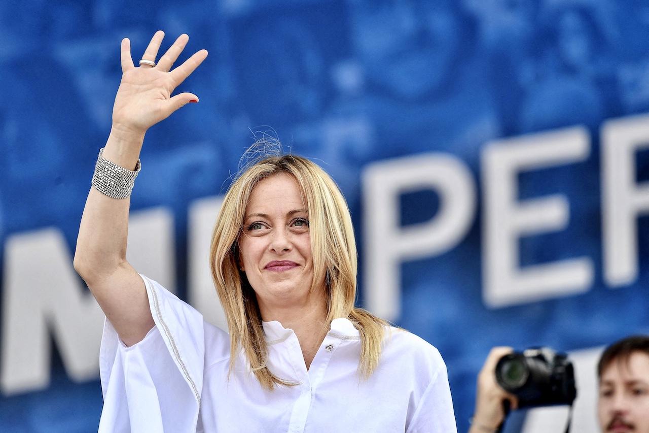 giorgia meloni italy far right