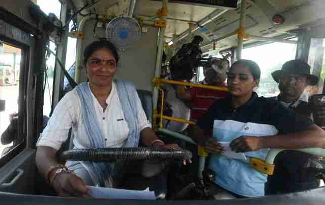 india delhi 11 women bus drivers first