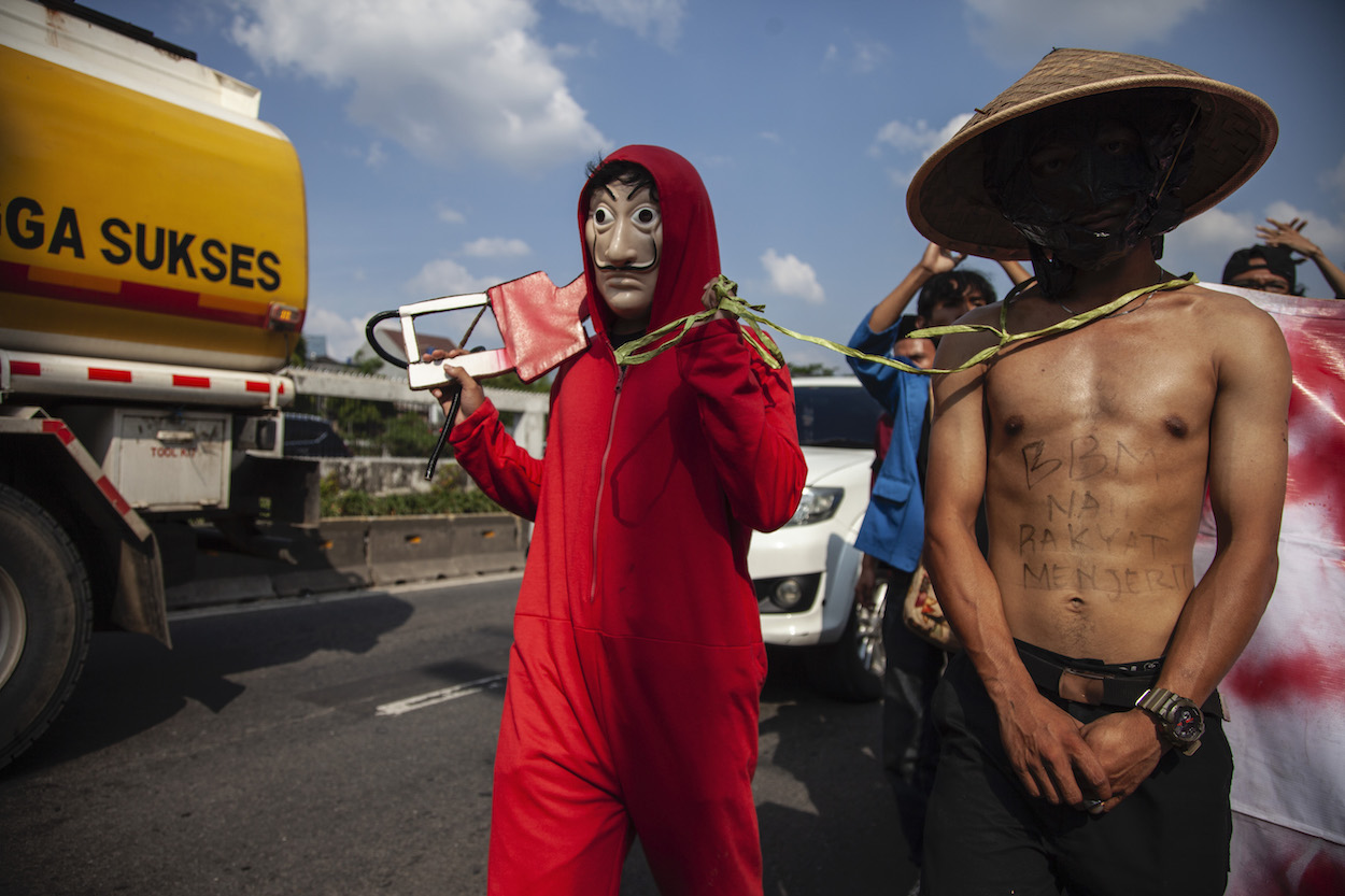indonesia fuel protests