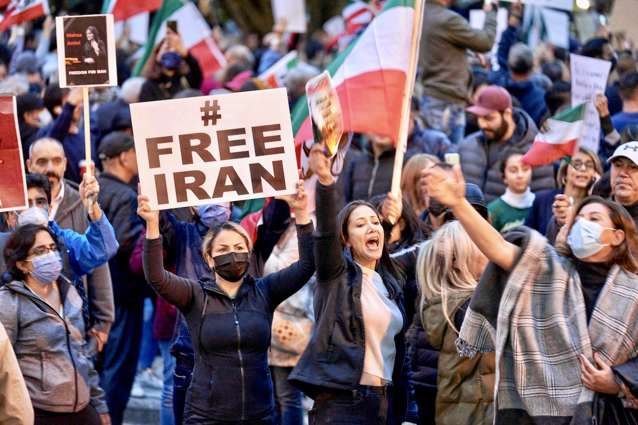 mahsa amini world protests iran women