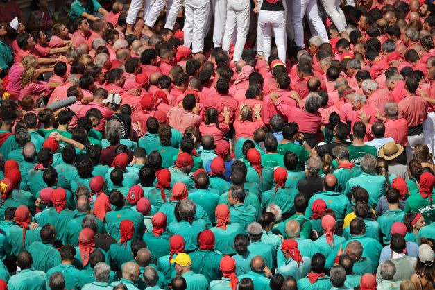 spain human towers catalonia 2022