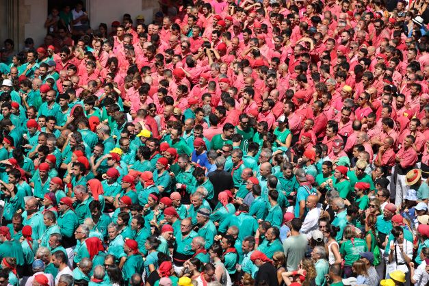 spain human towers catalonia 2022