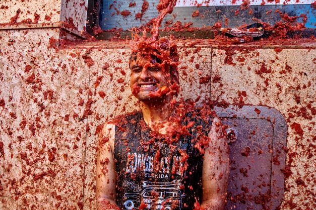 spain la tomatina buñol 2022