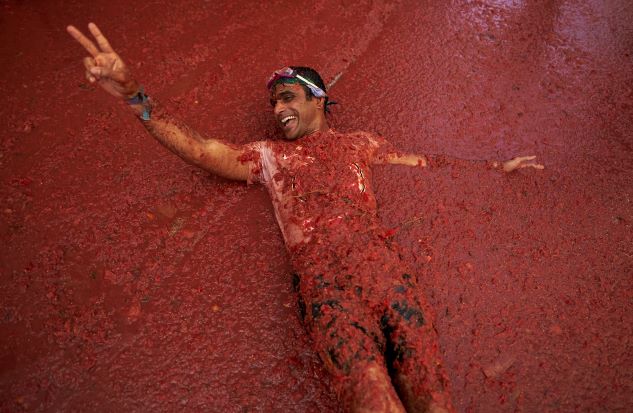 spain la tomatina buñol 2022