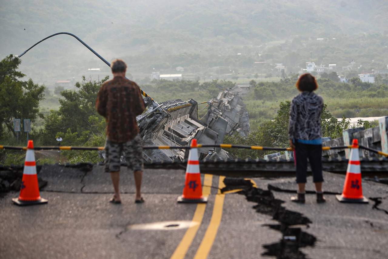 taiwan 6.8 earthquake aftershocks