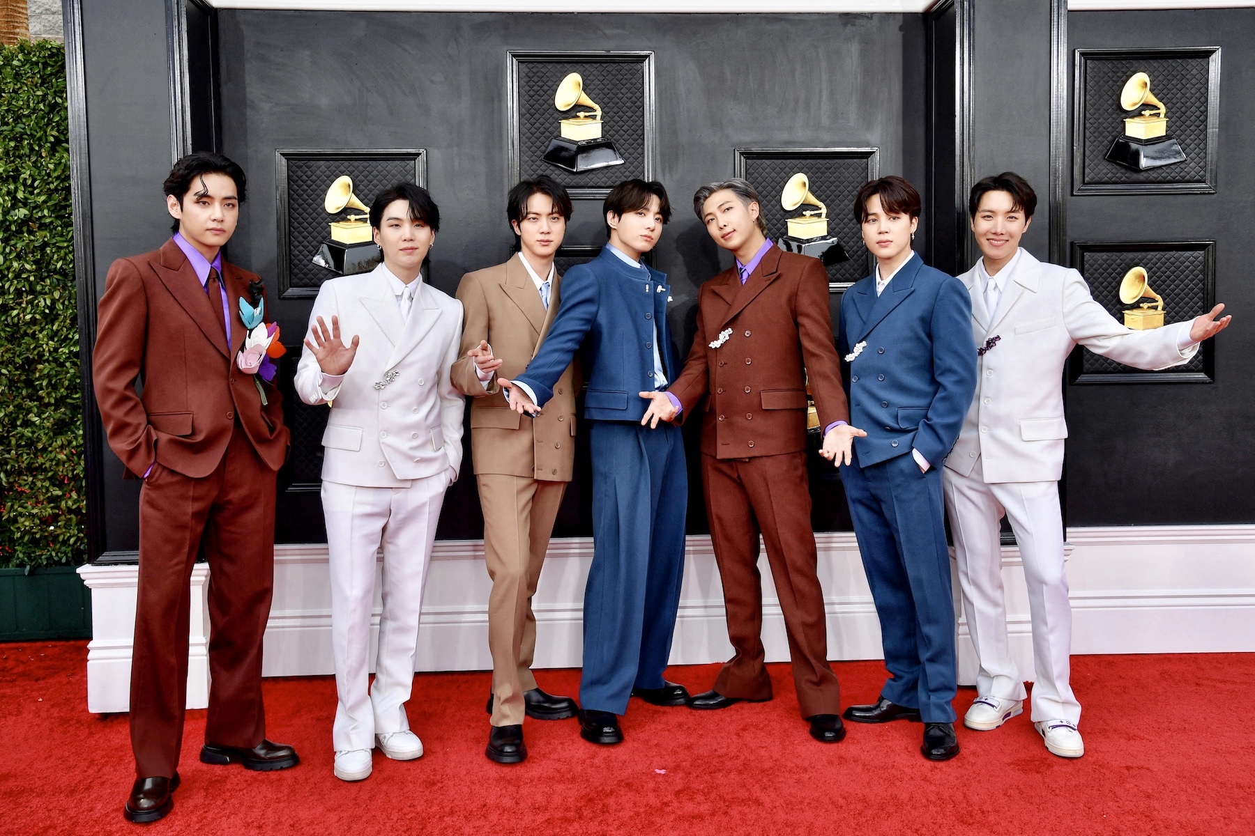 bts grammys military
