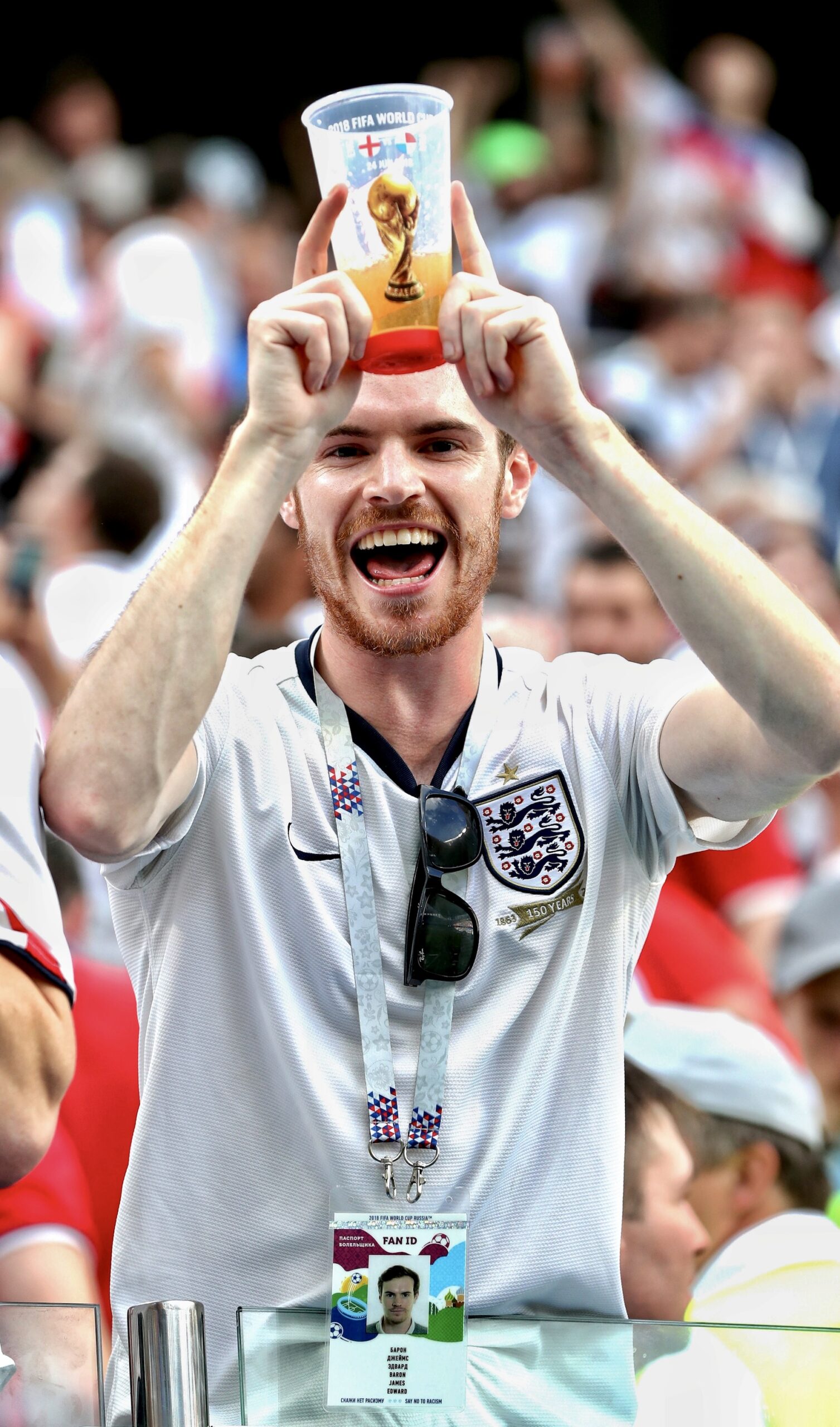world cup beer fan budweiser