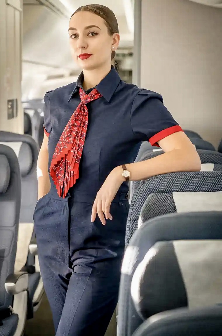 british airways uniforms hijabs pants women