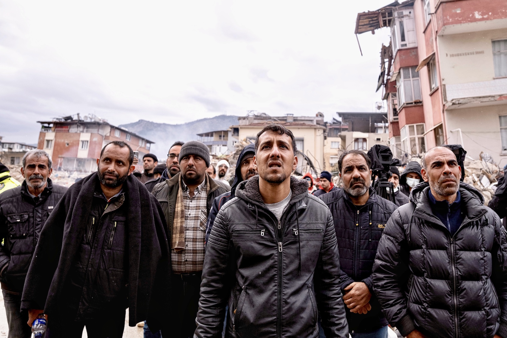 Relatives of the deceased found in buildings destroyed in the 6.4 and 5.8 earthquake in Hatay