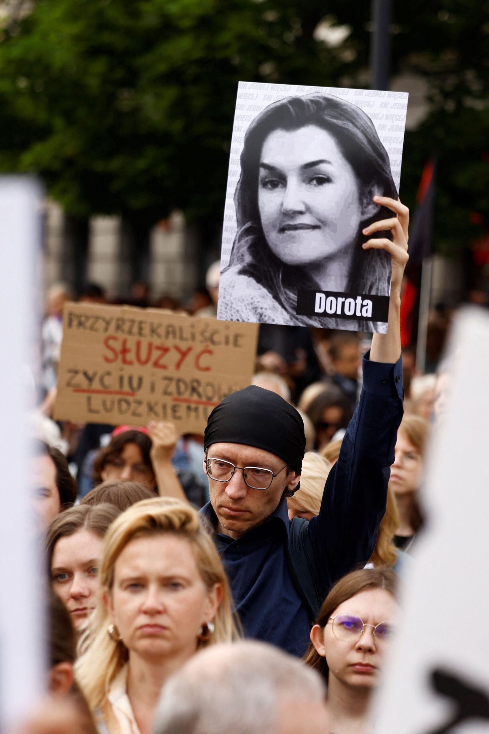 poland dorota abortion protest