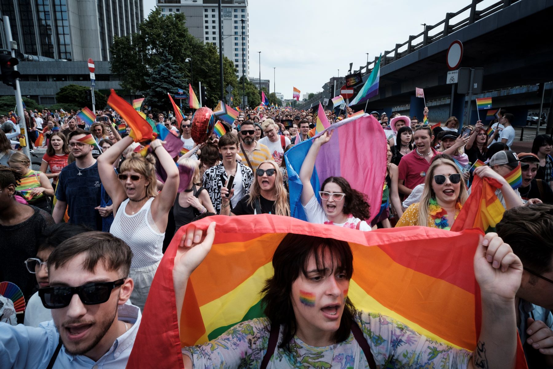 pride month march participants